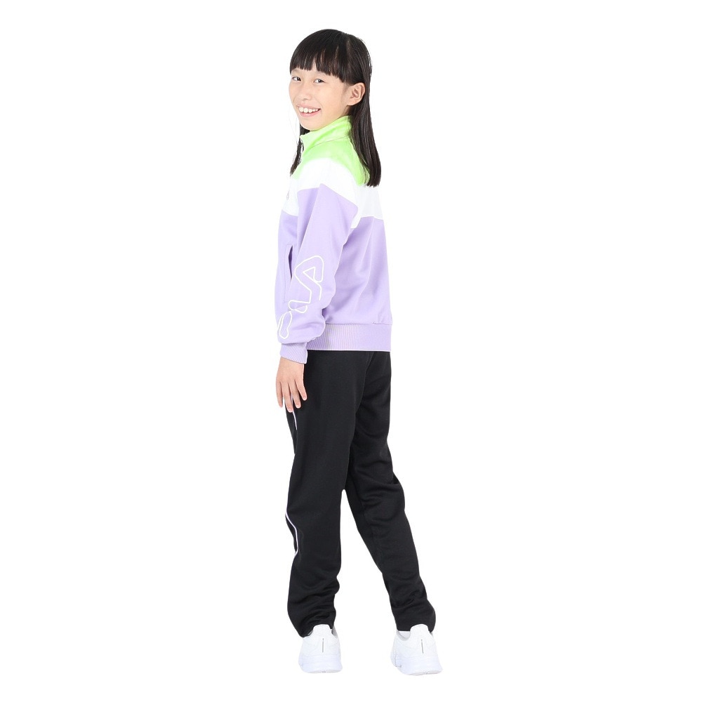 フィラ（FILA）（キッズ）ジュニア ウォームアップスーツ 上下セット 143-703LAV