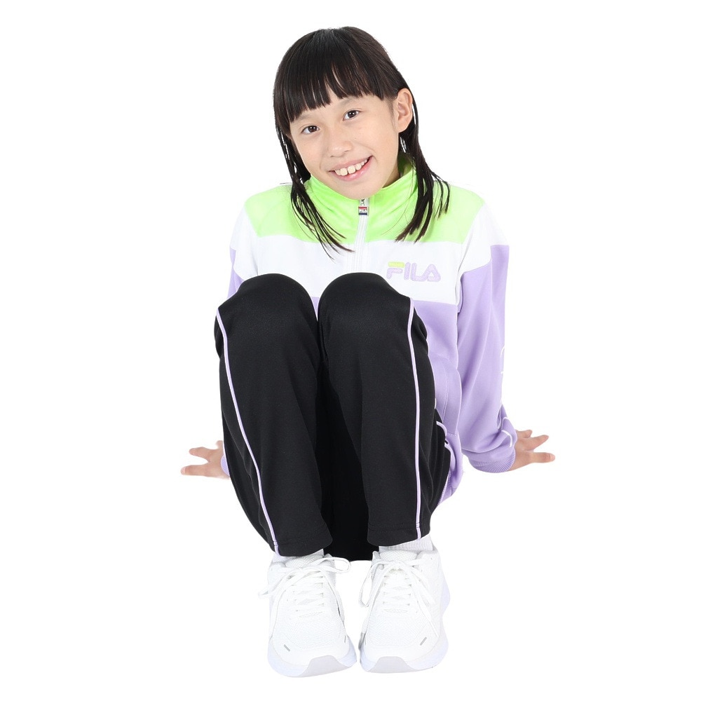 フィラ（FILA）（キッズ）ジュニア ウォームアップスーツ 上下セット 143-703LAV