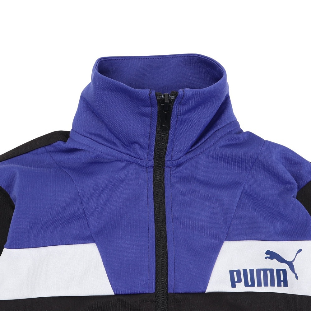 プーマ（PUMA）（キッズ）ボーイズ プーマ パワー ポリ スーツ 上下セット 684001 51 BLK