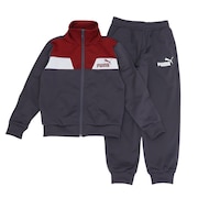 (キッズ)ボーイズ プーマ パワー ポリ スーツ 上下セット 684001 69 GRY