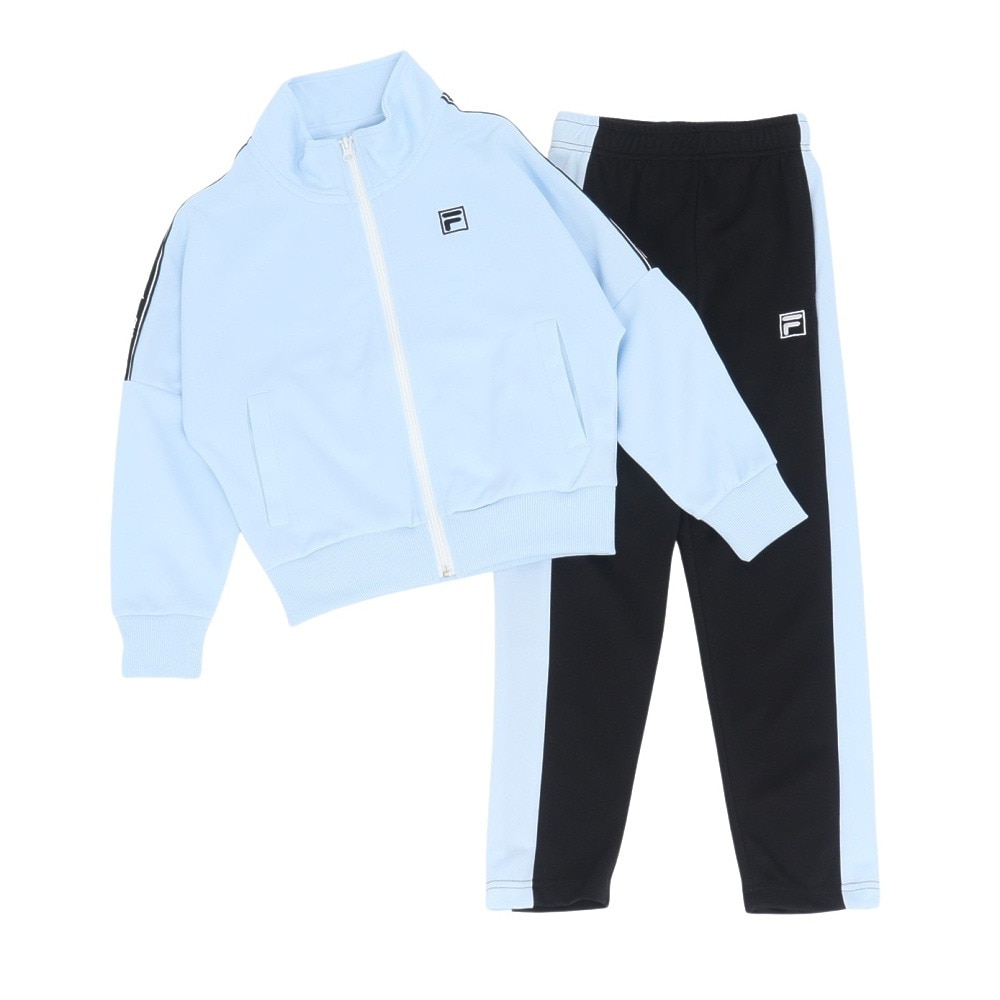 フィラ（FILA）（キッズ）ジュニア ジャージ 上下セット 145711-SAX