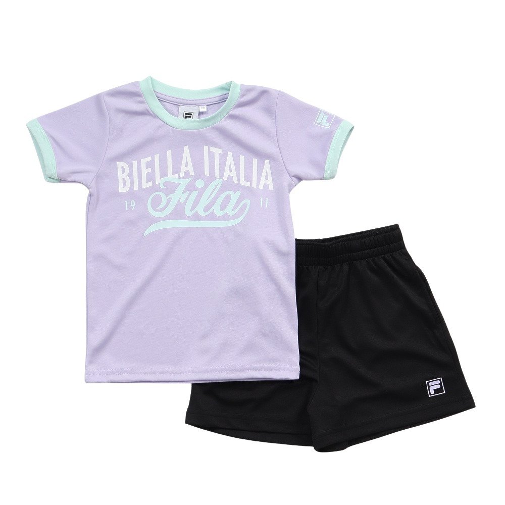 フィラ（FILA）（キッズ）ジュニア Tシャツハーフパンツ 上下セット