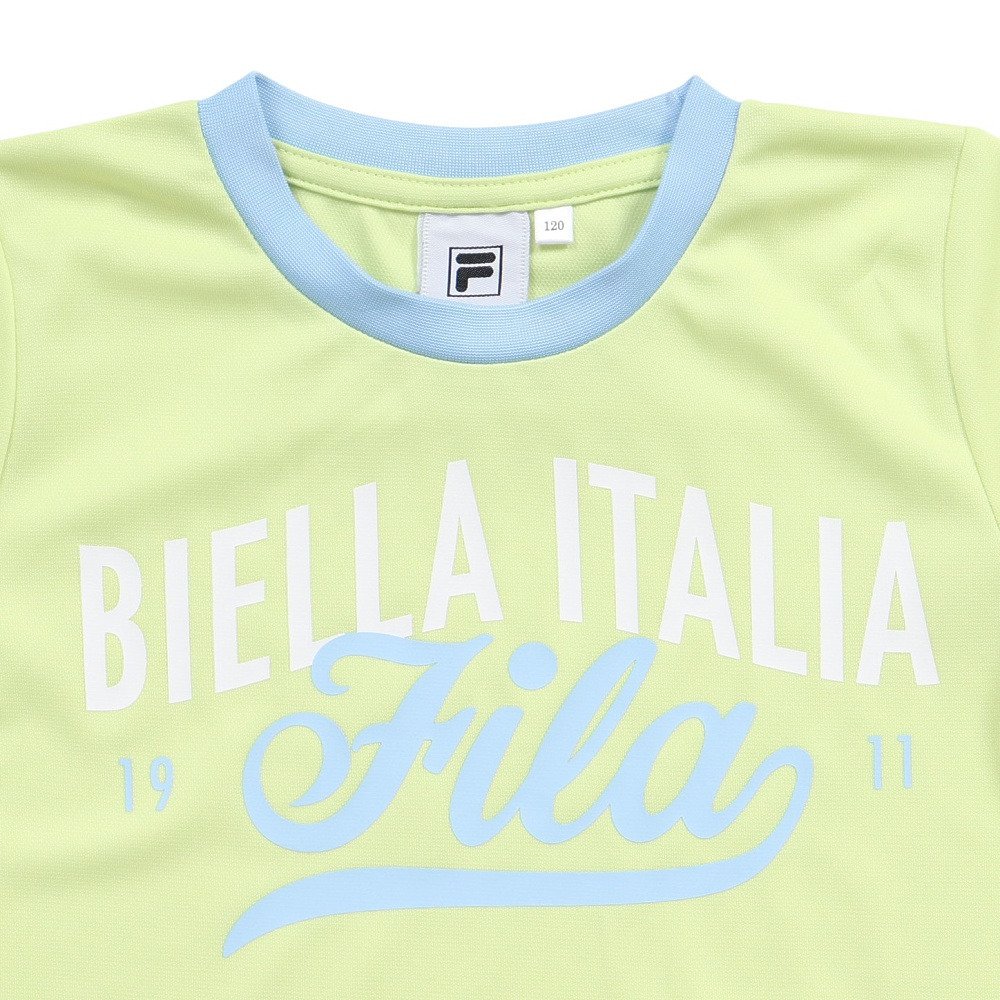 フィラ（FILA）（キッズ）ジュニア Tシャツハーフパンツ 上下セット