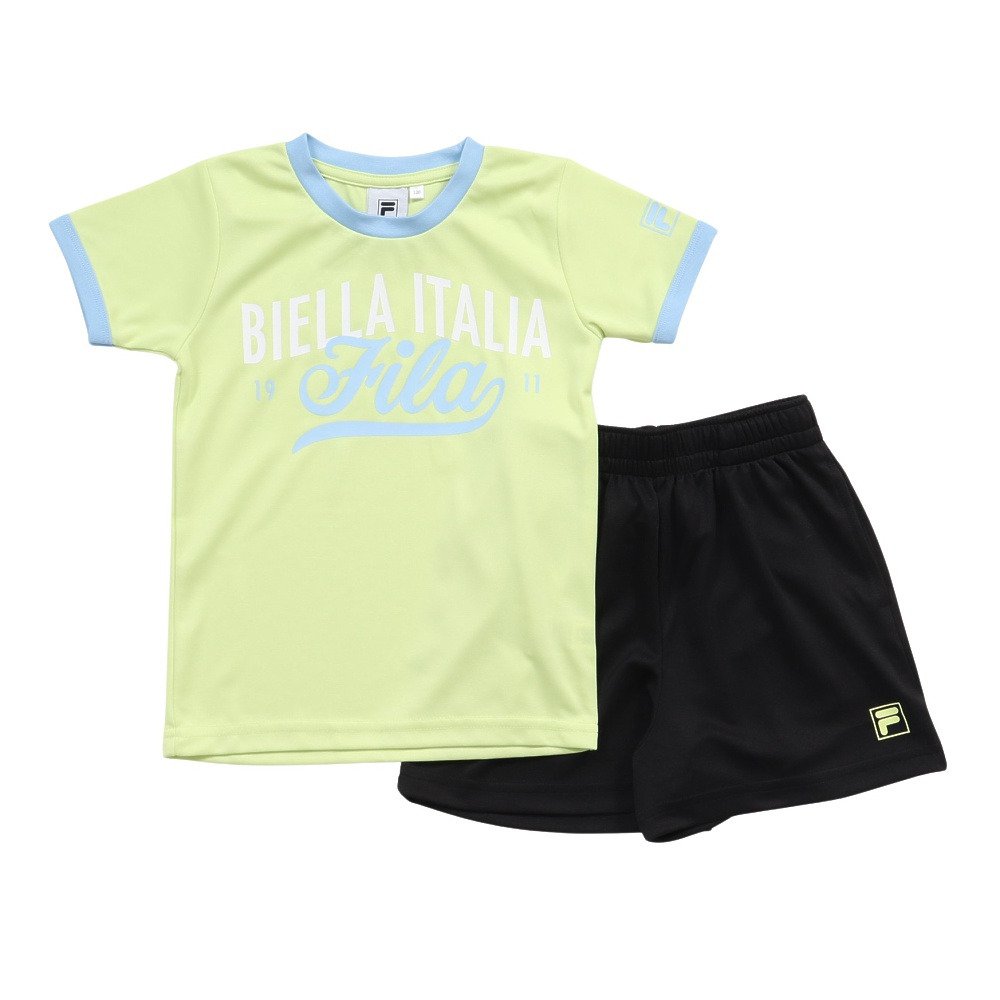 フィラ（FILA）（キッズ）ジュニア Tシャツハーフパンツ 上下セット