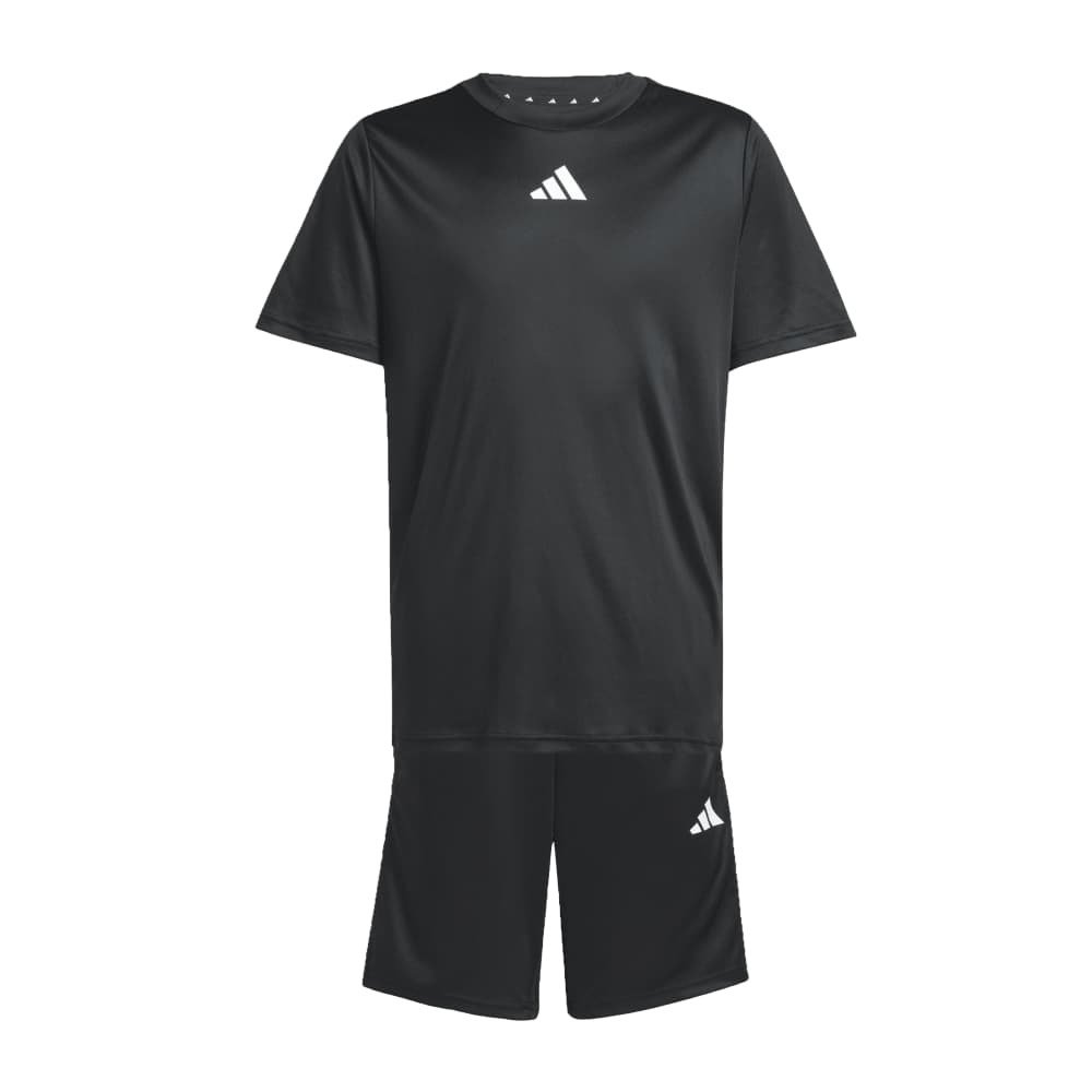 アディダス（adidas）（キッズ）キッズ トレイン エッセンシャルズ スリーストライプス 半袖Tシャツセット KQH01-JJ1029