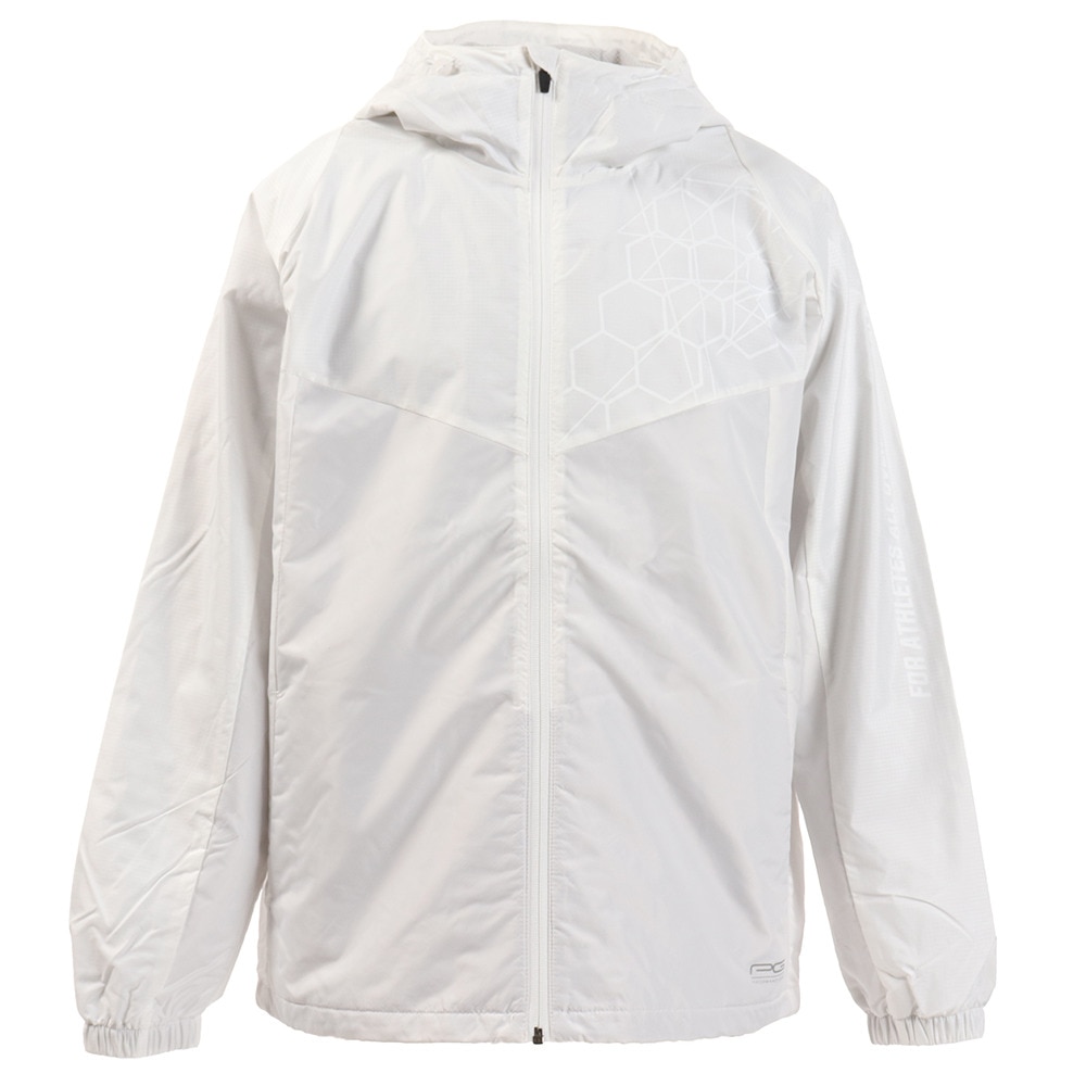  絶耐撥水 ヒートクロスマジックサーモ 裏起毛メッシュウィンドブレーカージャケット 854PG9TJ8124 WHT オンライン価格