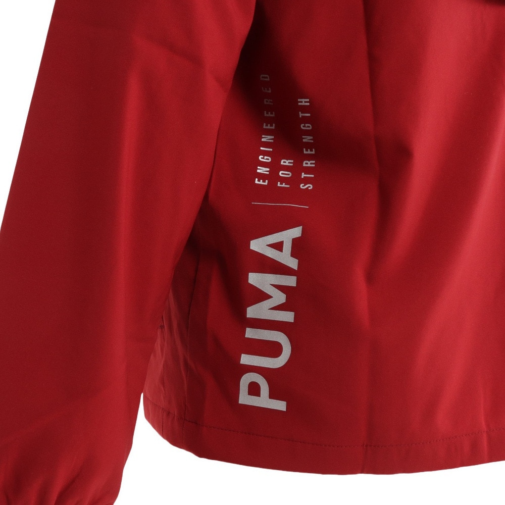 プーマ（PUMA）（メンズ）裏メッシュウーブンジャケット 523059 22 RED