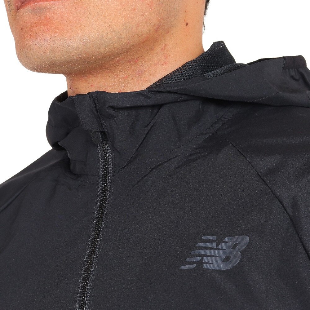 ニューバランス（new balance）（メンズ）R.W.TECH ライトウェイトウーブンジャケット MJ31044BK