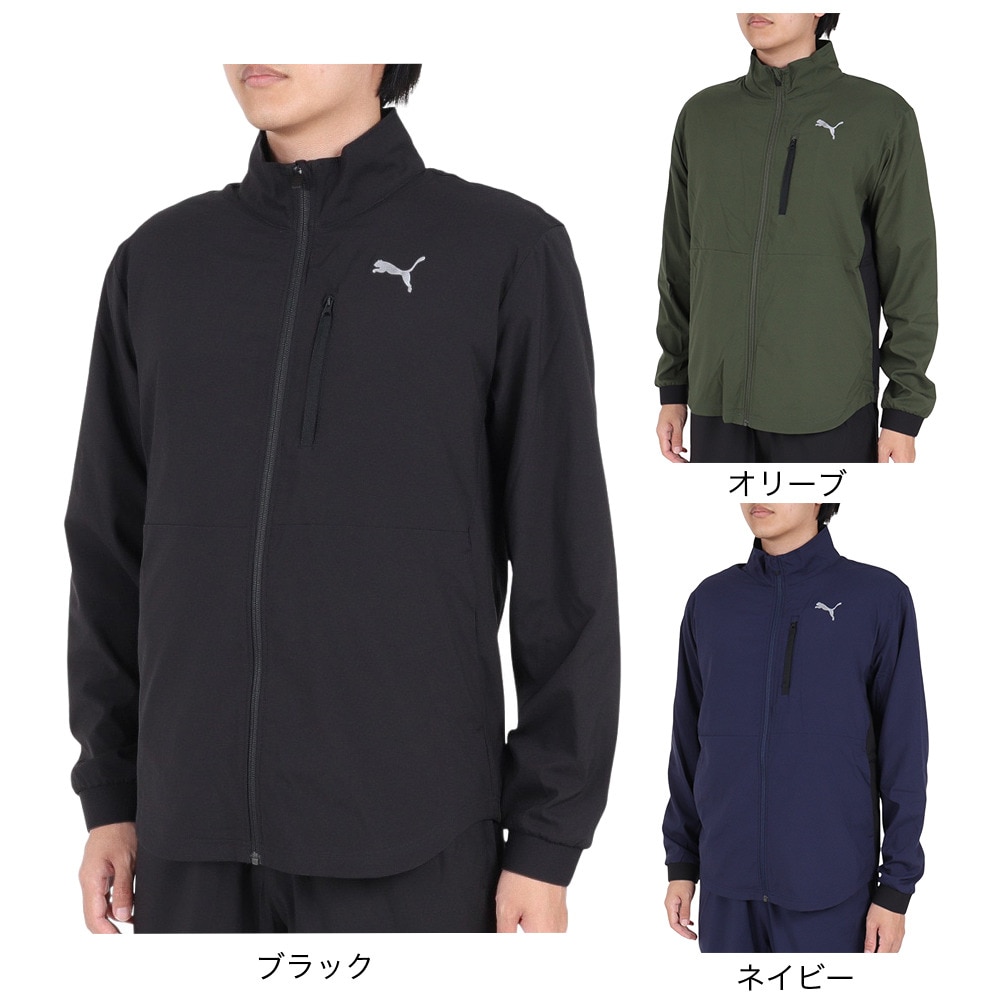プーマ（PUMA）（メンズ）ジャケット メンズ メッシュ ウーブン 525020 01 BLK