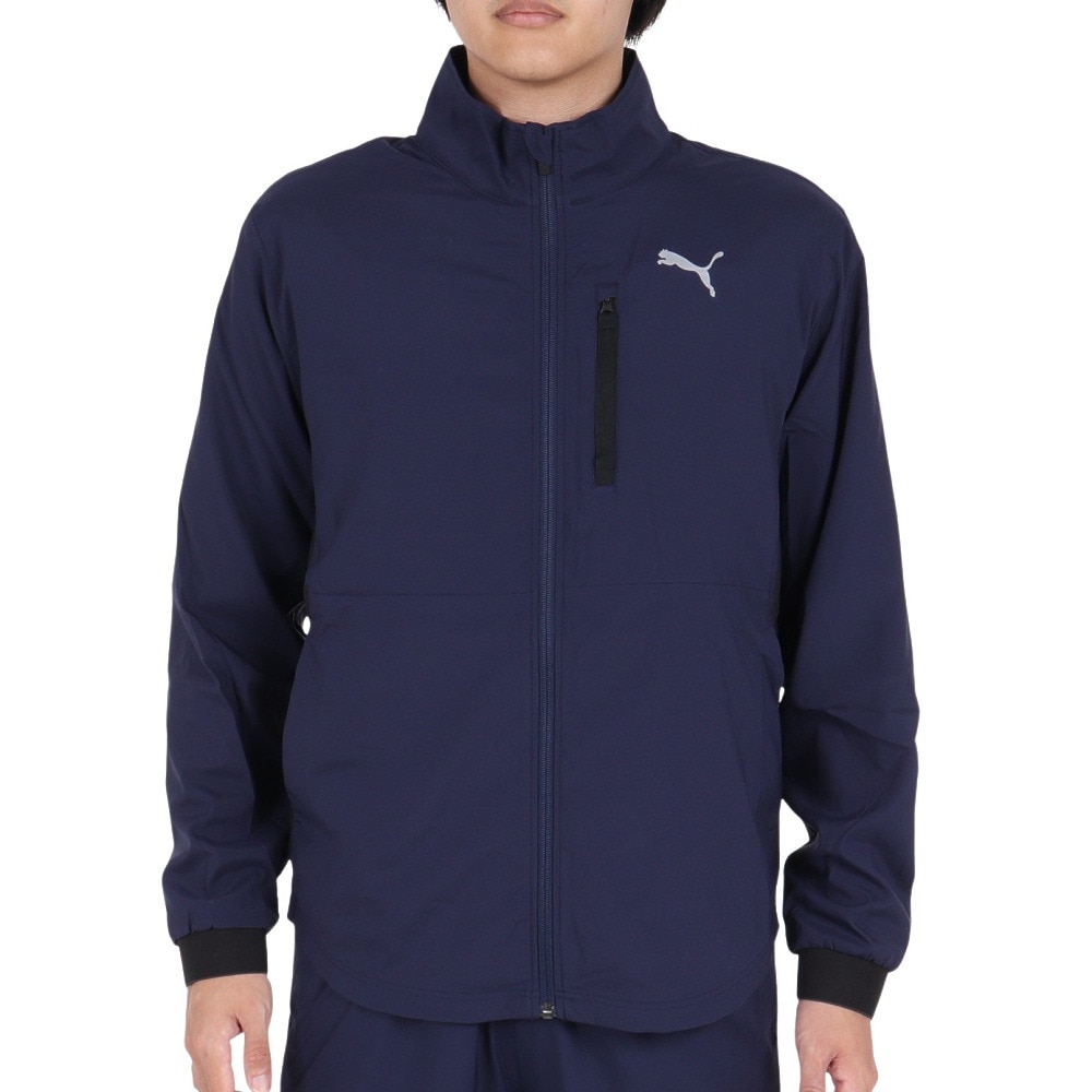 プーマ（PUMA）（メンズ）ジャケット メンズ メッシュ ウーブン 525020 06 NVY