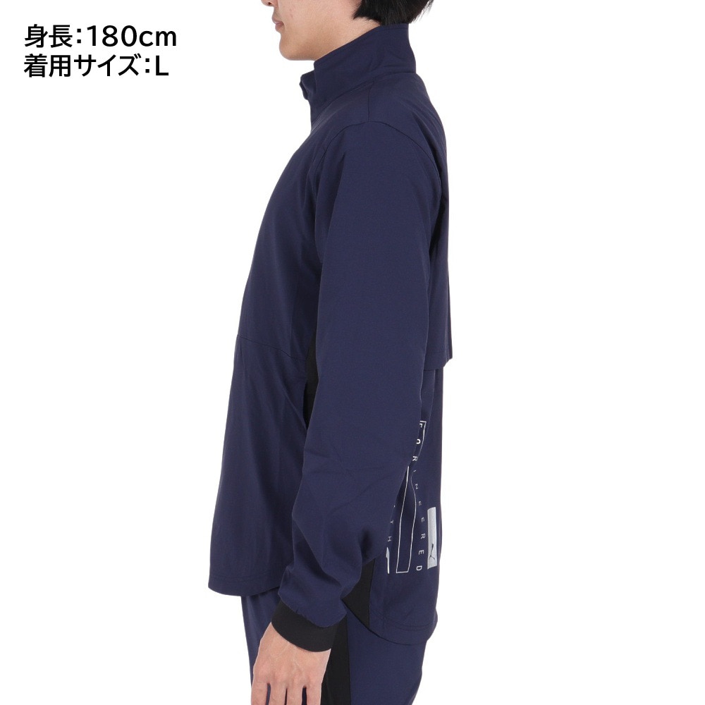 プーマ（PUMA）（メンズ）ジャケット メンズ メッシュ ウーブン 525020 06 NVY