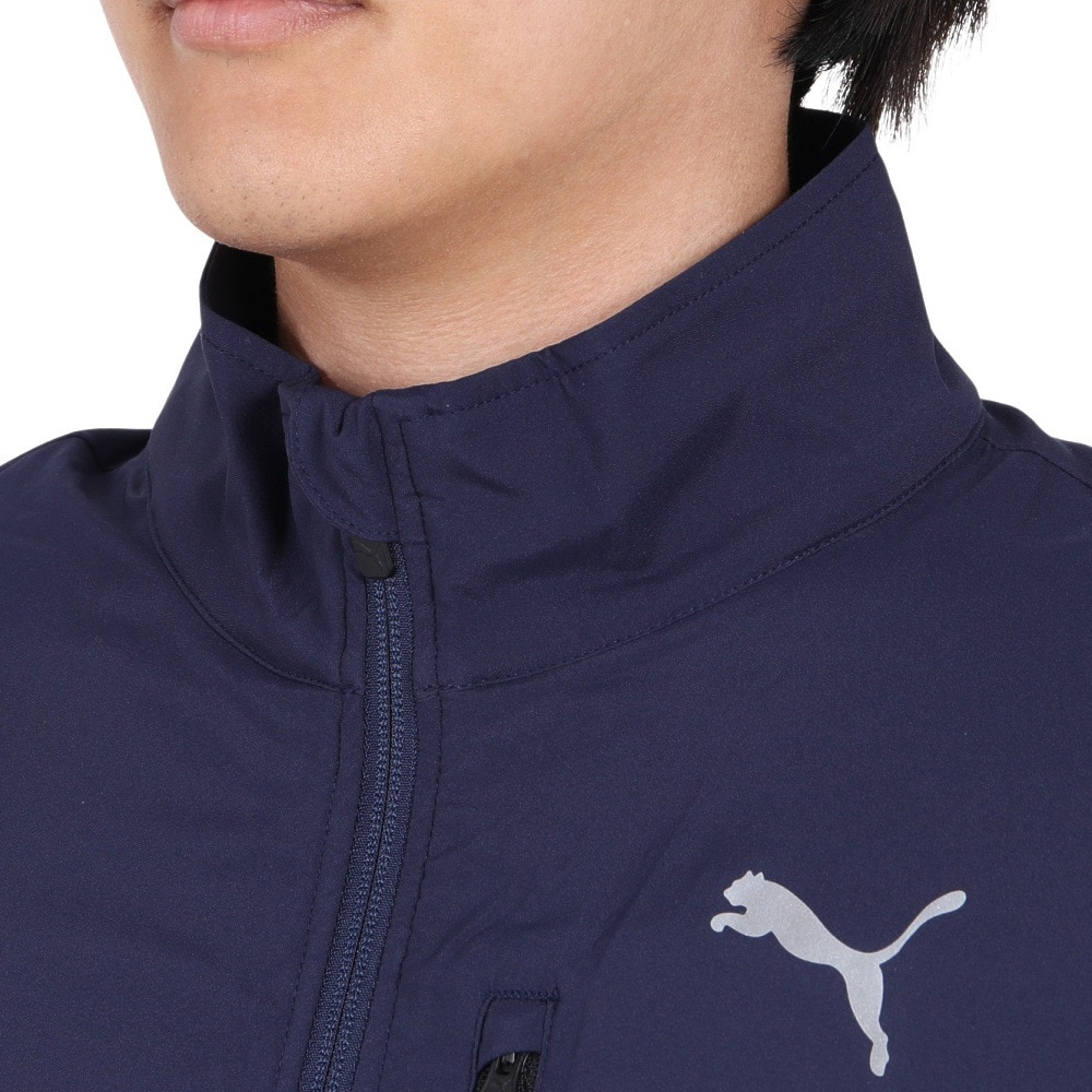 プーマ（PUMA）（メンズ）ジャケット メンズ メッシュ ウーブン 525020 06 NVY