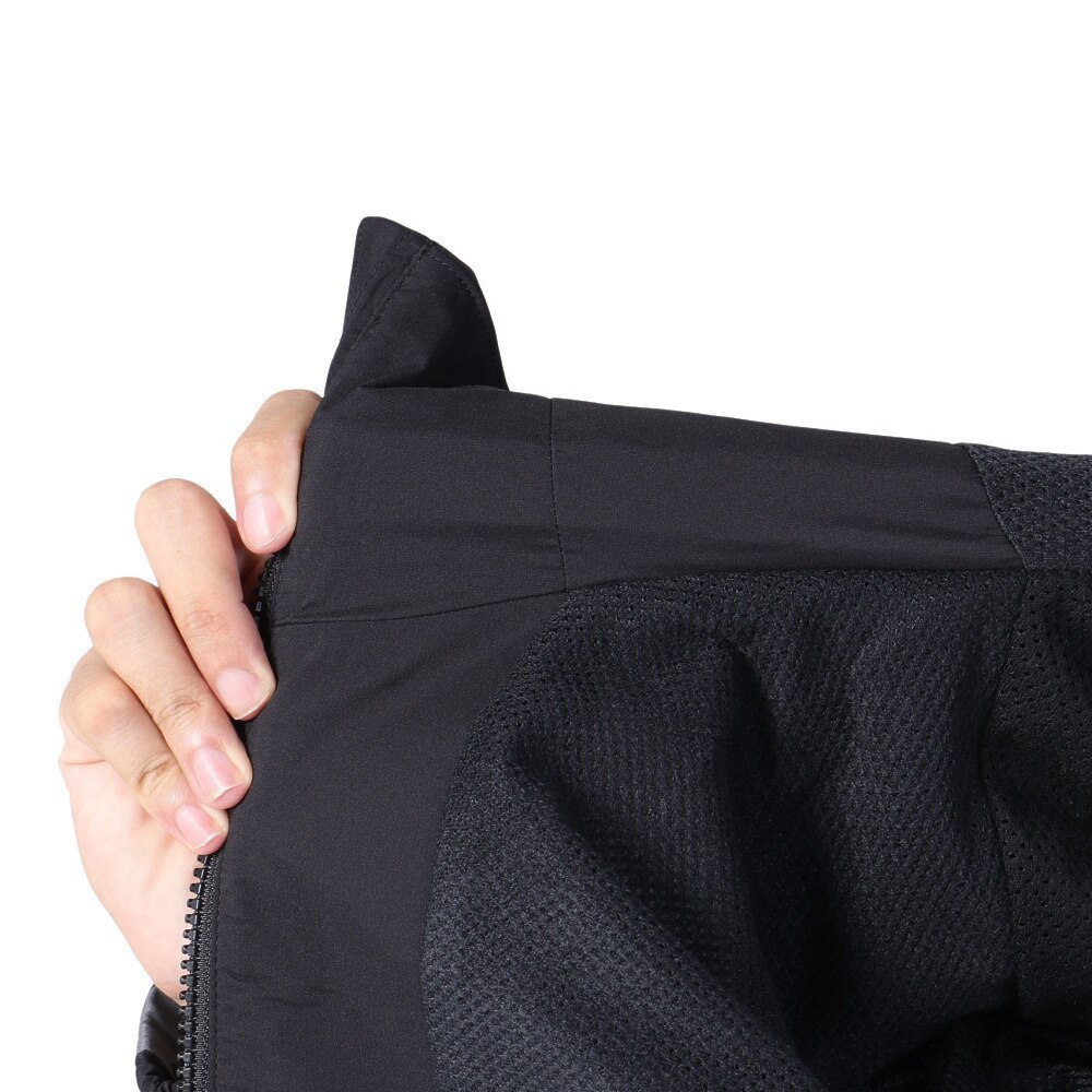 デサント（DESCENTE）（メンズ）HEATNAVI グラフィック スリーブフルジップジャケット DMMWJF30 BKBK