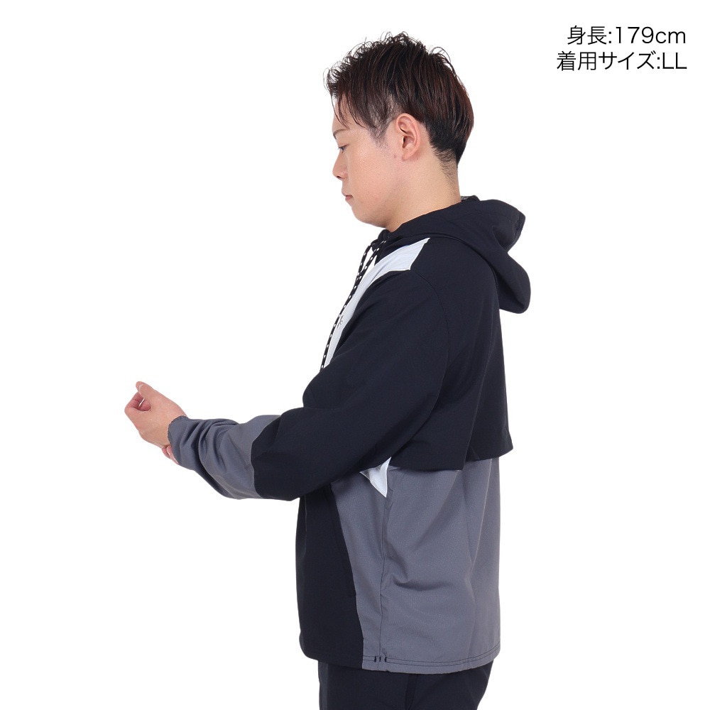 アンダーアーマー（UNDER ARMOUR）（メンズ）レガシー ウインドブレーカー 1382875 001