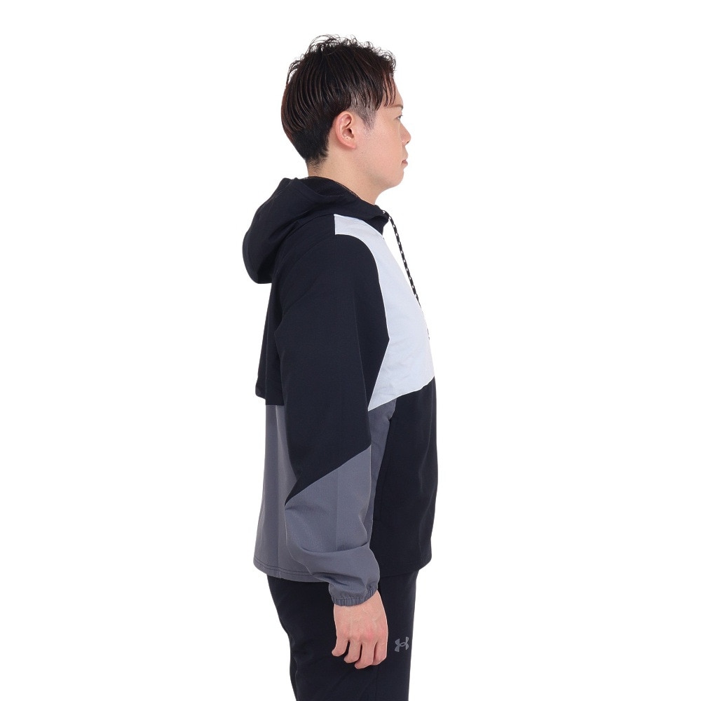 アンダーアーマー（UNDER ARMOUR）（メンズ）レガシー ウインドブレーカー 1382875 001