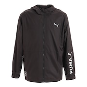 プーマ（PUMA）（メンズ）トレーニング 防風 フード付き メッシュライナー ジャケット 523549 01 BLK