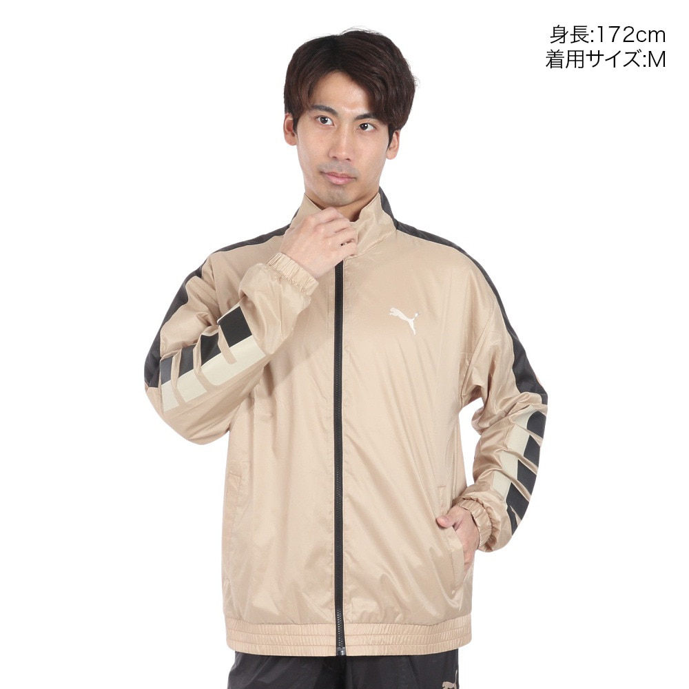プーマ（PUMA）（メンズ）トレーニング トレイン エッジ ウラメッシュ ウーブン ジャケット 525200 83 CML