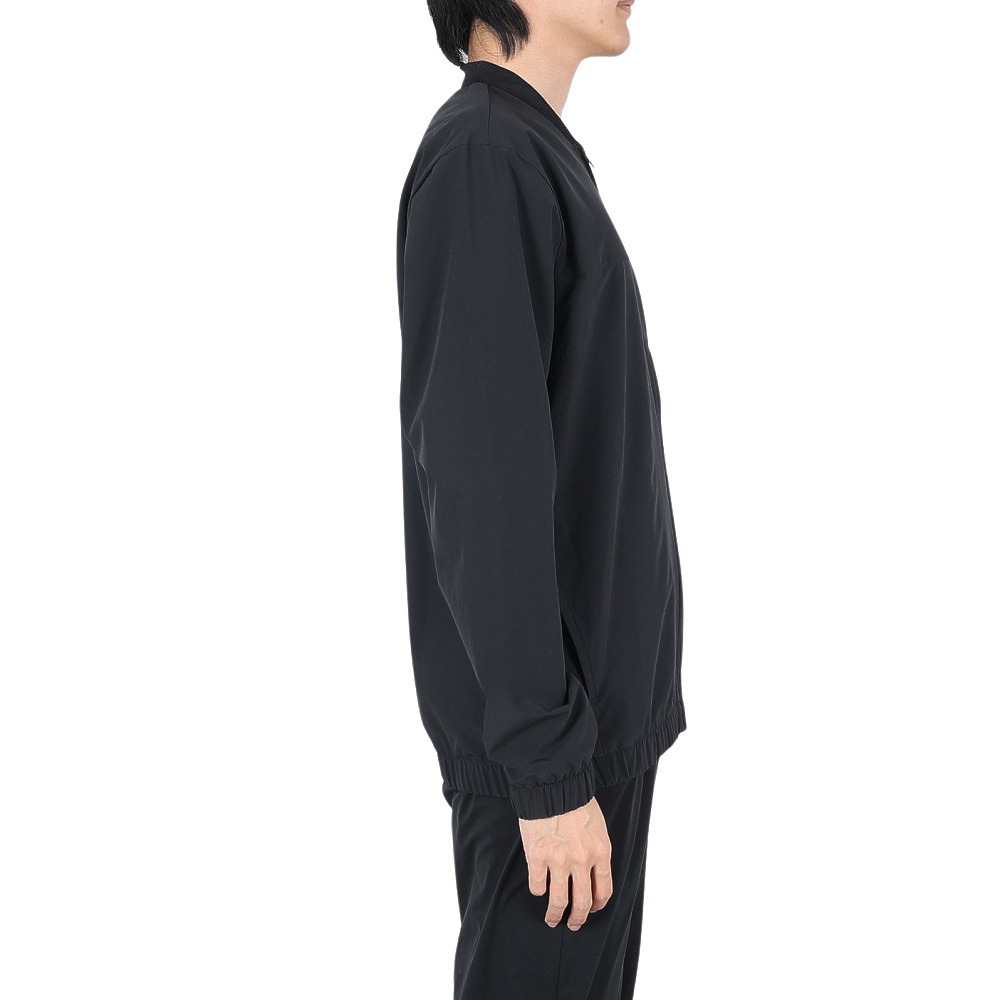 ニューバランス（new balance）（メンズ）ストレッチウーブンボンバージャケット MJ41017BK