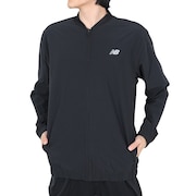 (メンズ)ストレッチウーブンボンバージャケット MJ41017BK