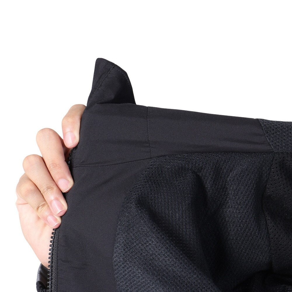 デサント（DESCENTE）（メンズ）HEATNAVI グラフィック スリーブフルジップジャケット DMMWJF30 BKBK