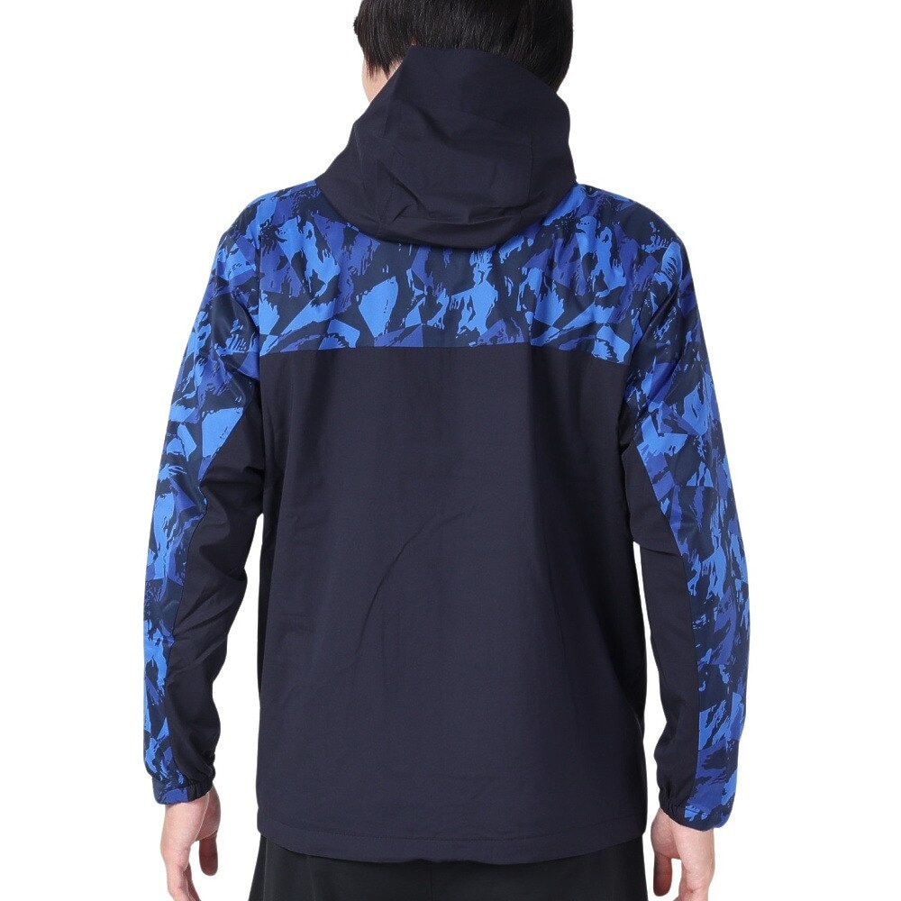 デサント（DESCENTE）（メンズ）HEATNAVI グラフィック スリーブフルジップジャケット DMMWJF30 BLNV