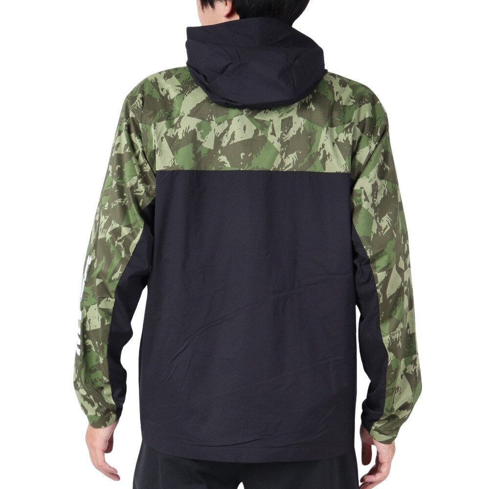 デサント（DESCENTE）（メンズ）HEATNAVI グラフィック スリーブフルジップジャケット DMMWJF30 KHBK