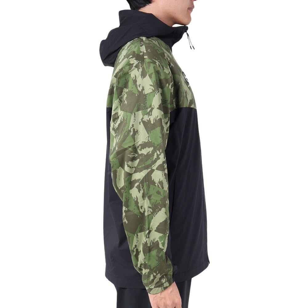 デサント（DESCENTE）（メンズ）HEATNAVI グラフィック スリーブフルジップジャケット DMMWJF30 KHBK