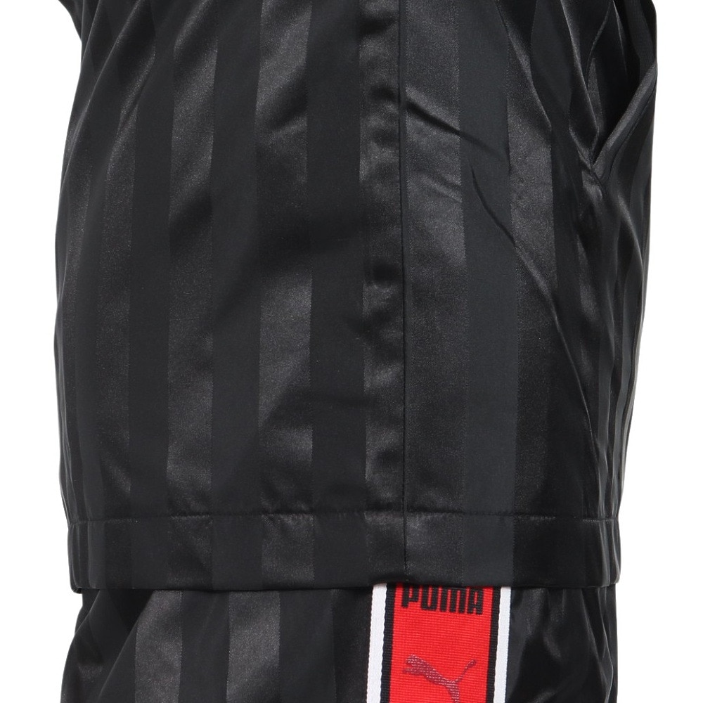 プーマ（PUMA）（メンズ）トレーニング シャドウ ストライプ ウーブン ジャケット 527752 01 BLK