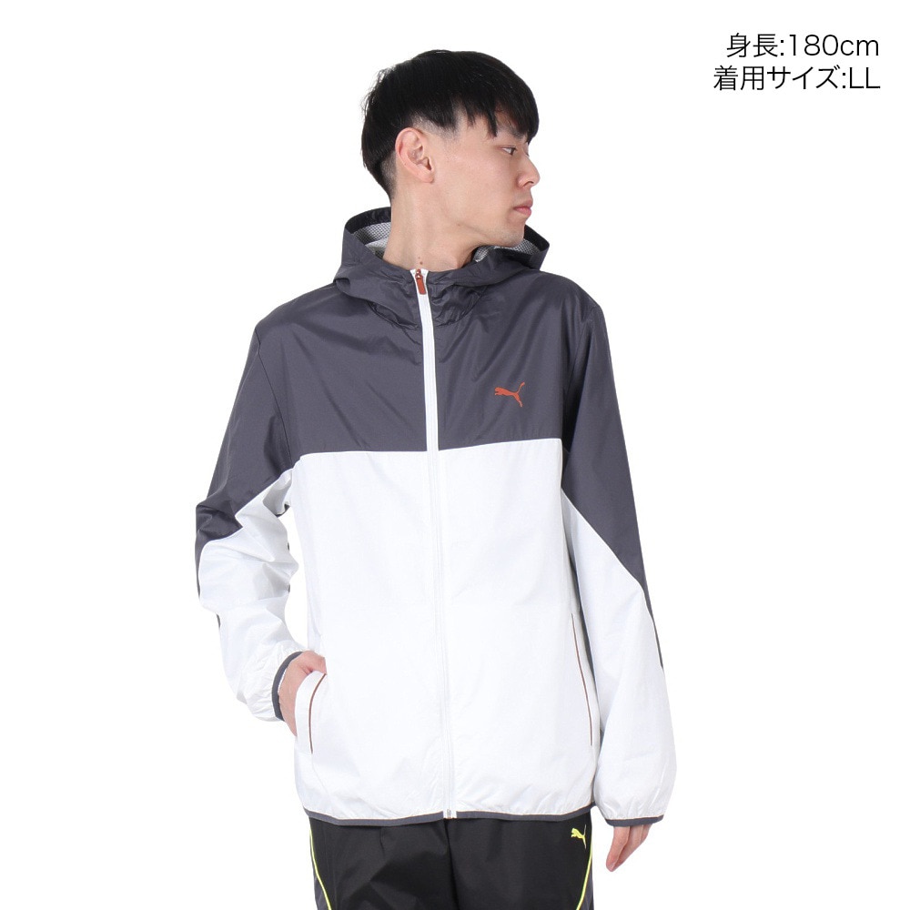 プーマ（PUMA）（メンズ）TAD ウーブンメッシュライナージャケット 527051 02 WHT