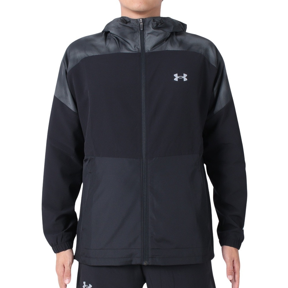 アンダーアーマー（UNDER ARMOUR）（メンズ）TRICOT LINED WV ジャケット 1381345 001