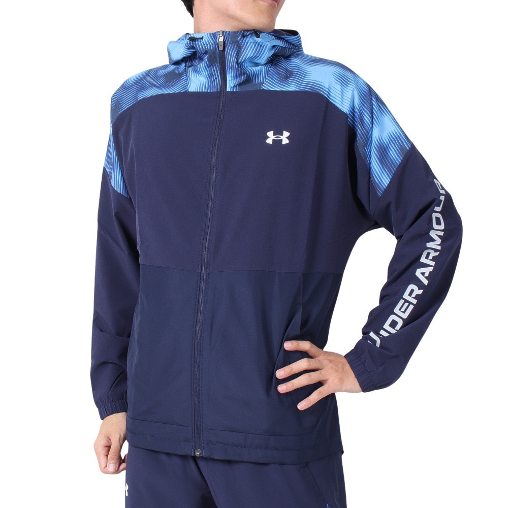 アンダーアーマー（UNDER ARMOUR）（メンズ）TRICOT LINED WV ジャケット 1381345 410