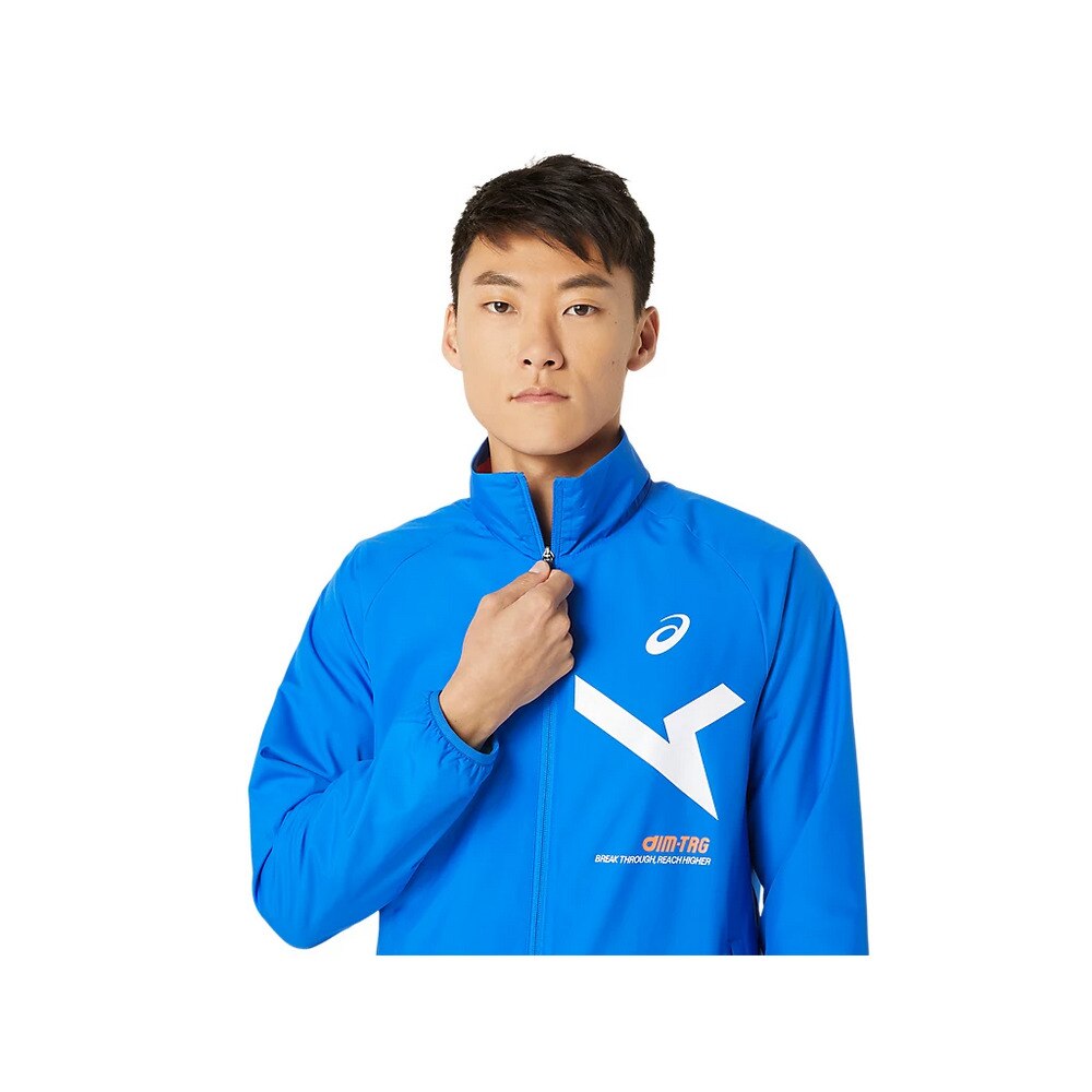 アシックス（ASICS）（メンズ、レディース）ウインドブレーカー メンズ A-I-M裏トリコットジャケット 2031E272.401