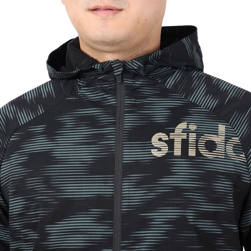 スフィーダ（SFIDA）（メンズ）Thermotect sfida TR ウインドジャケット SA-23X50 BLK/GRY