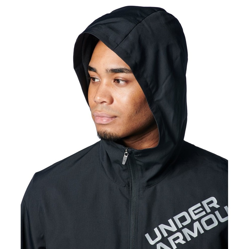 アンダーアーマー（UNDER ARMOUR）（メンズ）トリコット ラインド ウーブン ジャケット 1388237 001