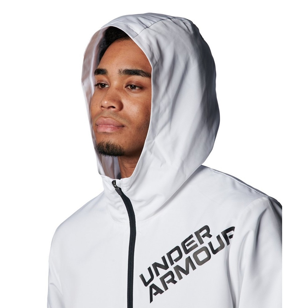 アンダーアーマー（UNDER ARMOUR）（メンズ）トリコット ラインド ウーブン ジャケット 1388237 100