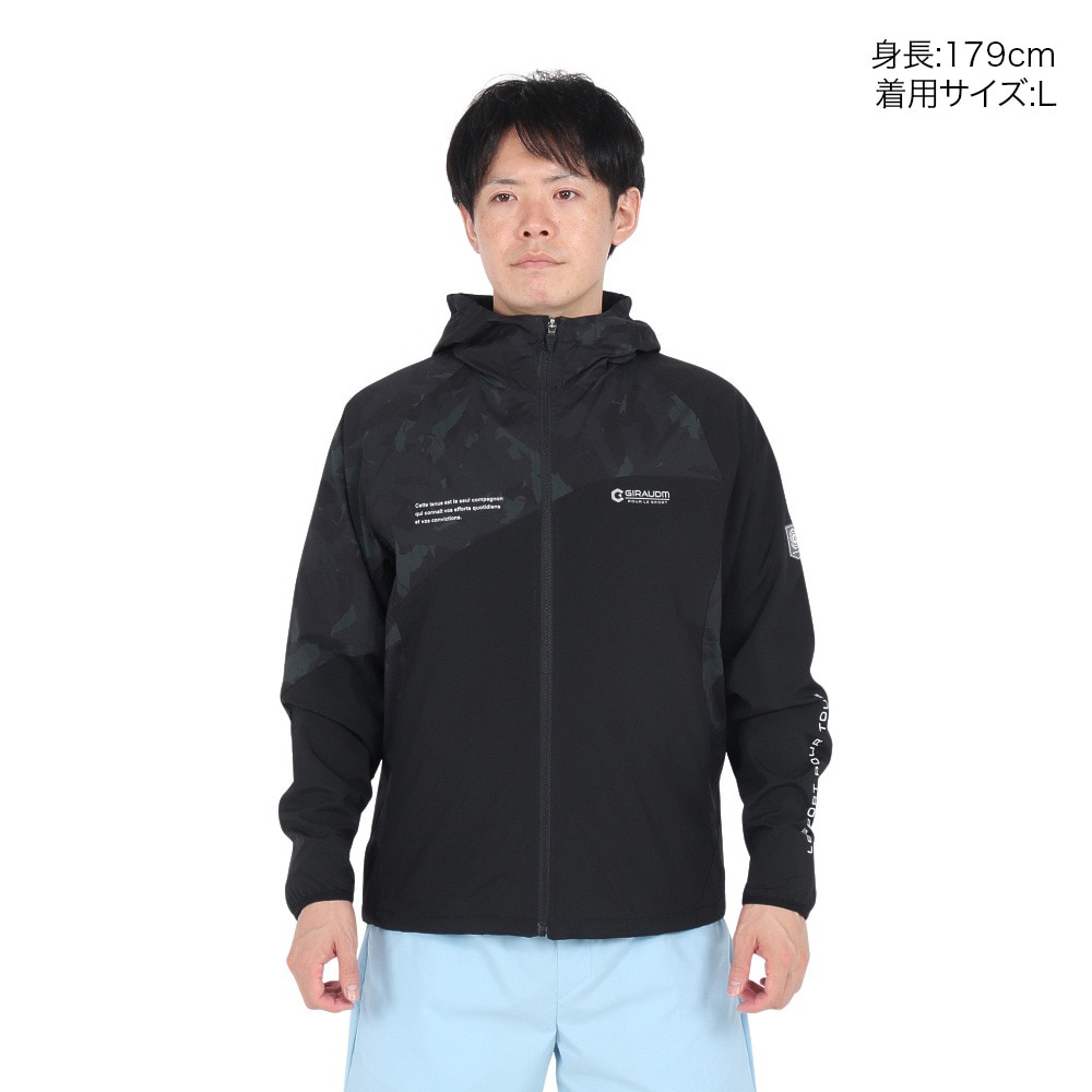ジローム（GIRAUDM）（メンズ）絶耐撥水 ヒートクロス マジックサーモ BSMESH ジャケット WB4F0005-TR854-GRSD BLK