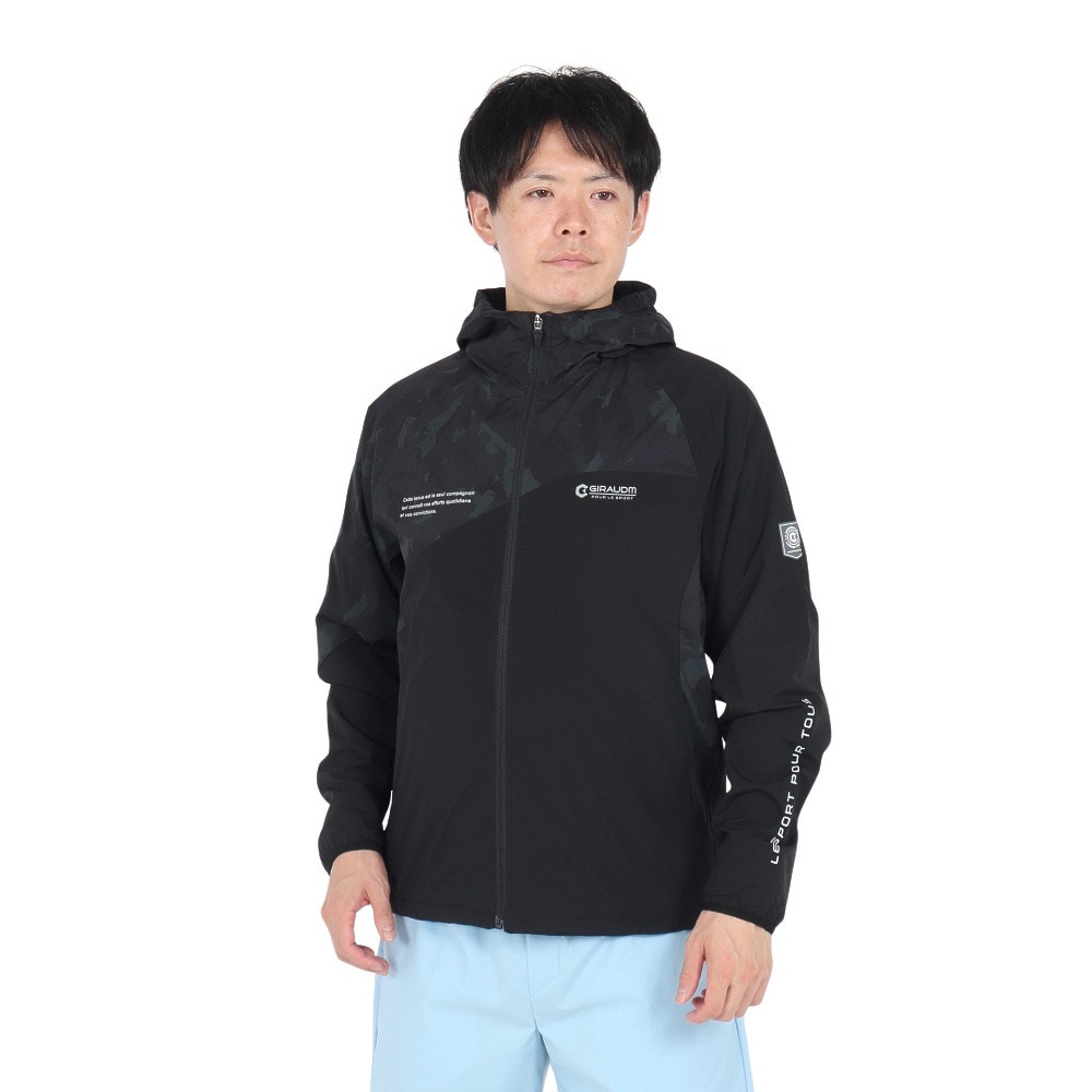 ジローム（GIRAUDM）（メンズ）絶耐撥水 ヒートクロス マジックサーモ BSMESH ジャケット WB4F0005-TR854-GRSD BLK
