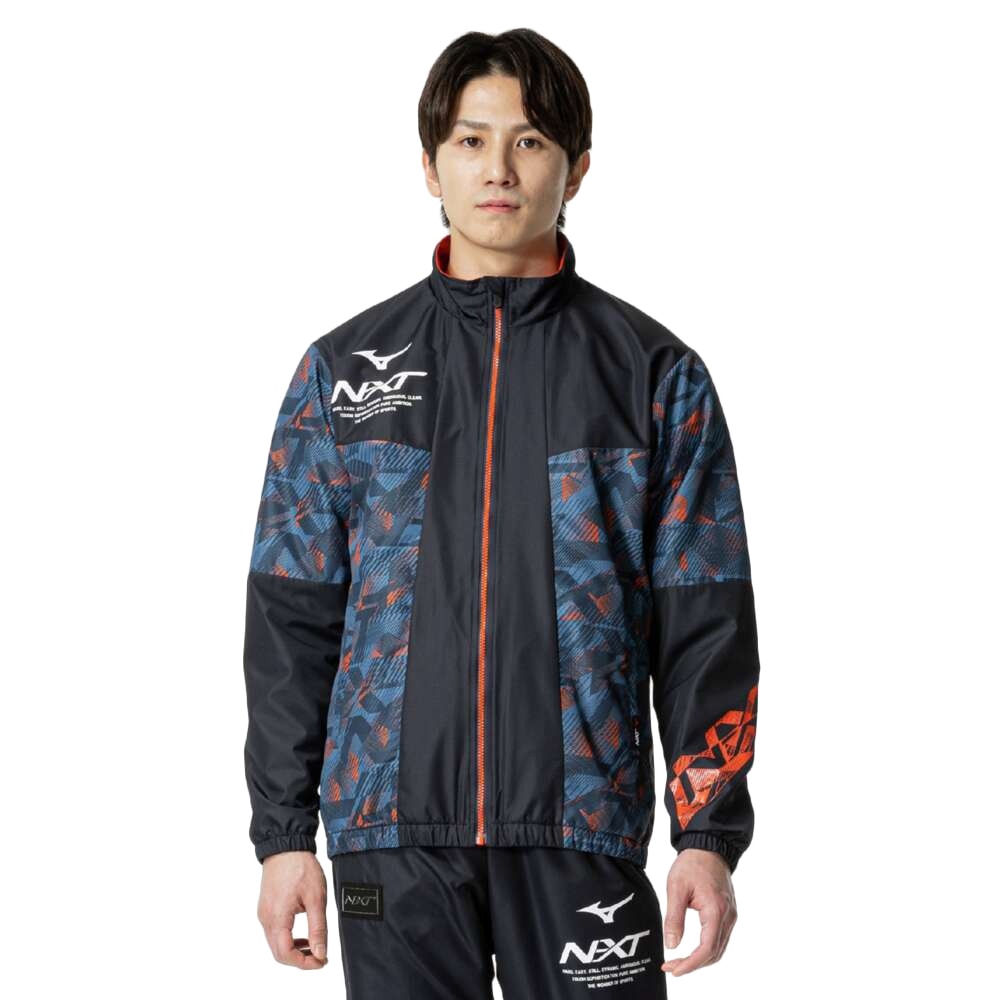 ミズノ（MIZUNO）（メンズ、レディース）N-XT ブレスサーモ ウォーマー ジャケット 32JEB74011