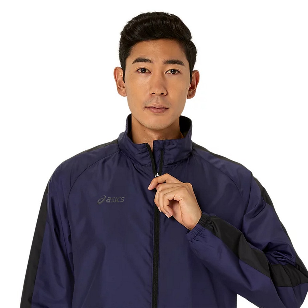 アシックス（ASICS）（メンズ）裏トリコット ウインドブレーカー ジャケット 2031E743.400