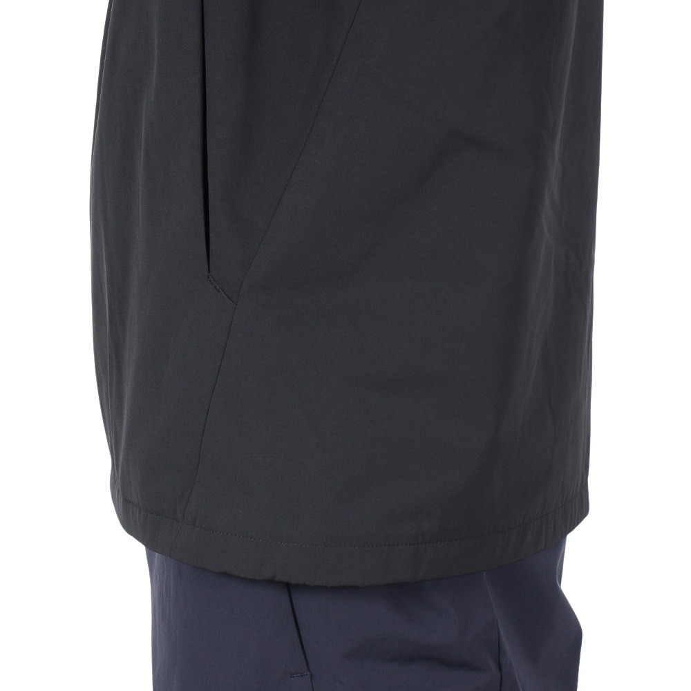 デサント（DESCENTE）（メンズ）HEATNAVI ロゴフルジップ フーディー ST4FWB34M BK00