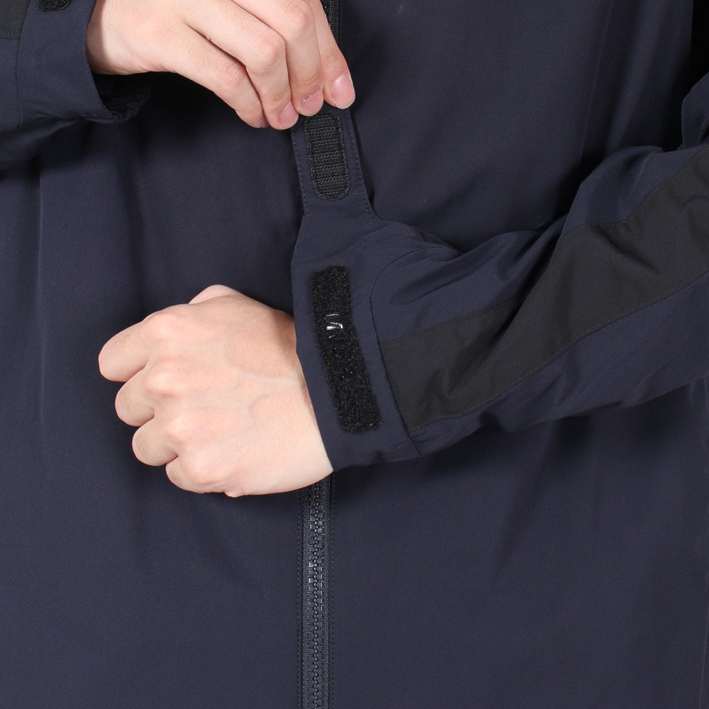 デサント（DESCENTE）（メンズ）HEATNAVI ロゴフルジップ フーディー ST4FWB34M NVBK