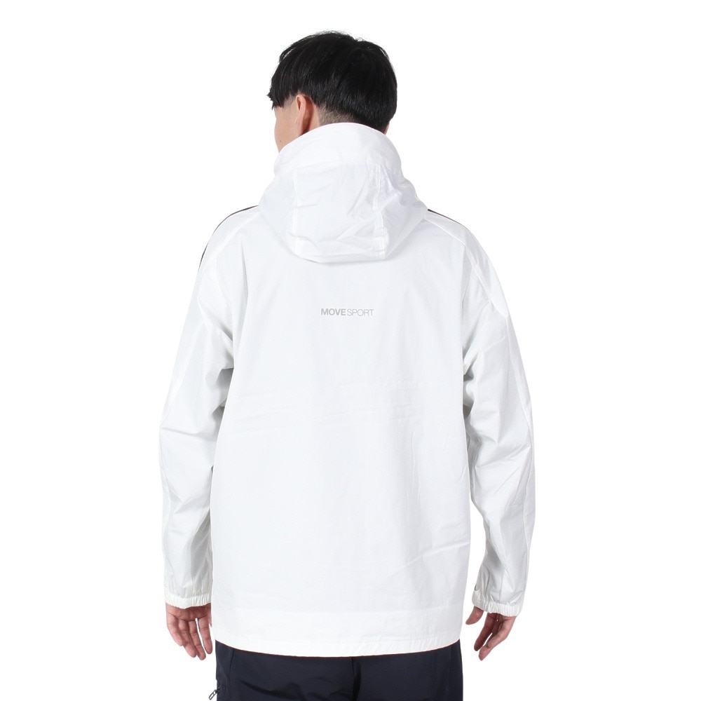 デサント（DESCENTE）（メンズ）HEATNAVI ロゴフルジップ フーディー ST4FWB34M WHBK