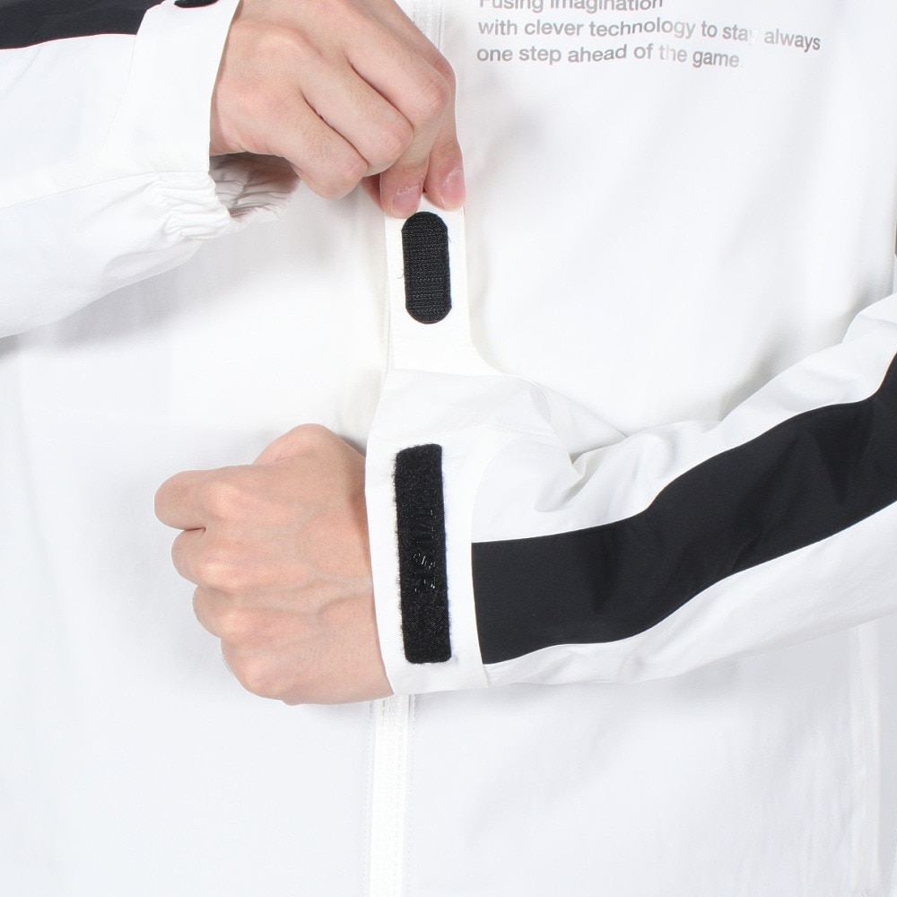 デサント（DESCENTE）（メンズ）HEATNAVI ロゴフルジップ フーディー ST4FWB34M WHBK