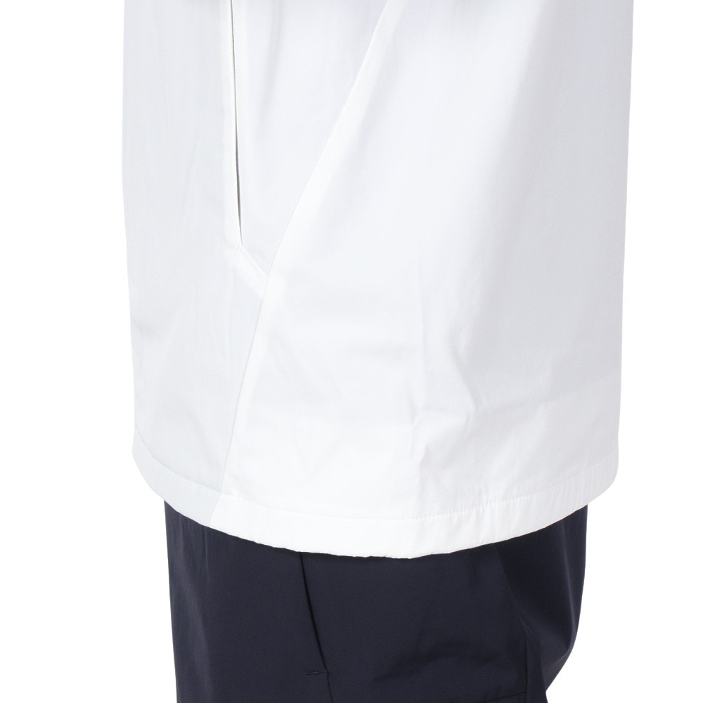 デサント（DESCENTE）（メンズ）HEATNAVI ロゴフルジップ フーディー ST4FWB34M WHBK