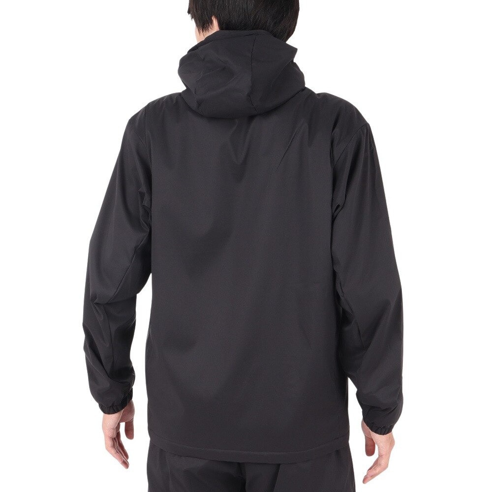 デサント（DESCENTE）（メンズ）AIR THERMOTION フルジップフーディー DMMWJF32 BK