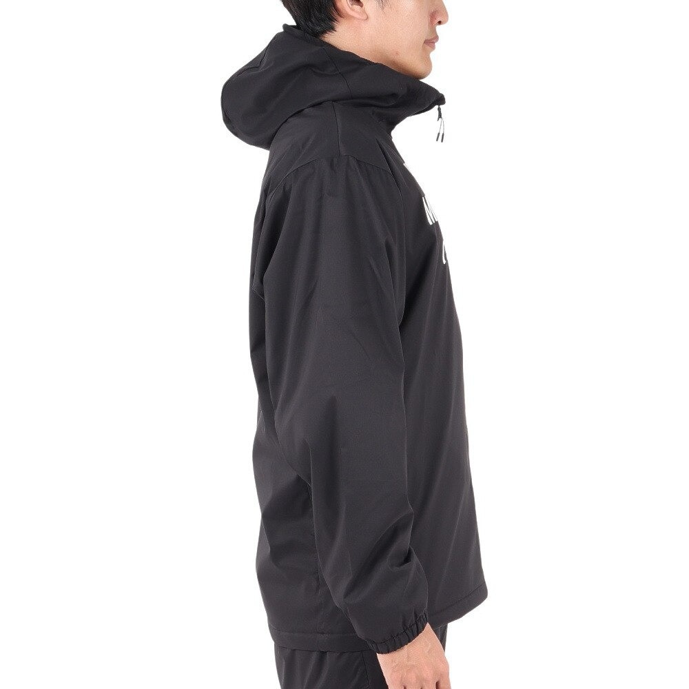 デサント（DESCENTE）（メンズ）AIR THERMOTION フルジップフーディー DMMWJF32 BK