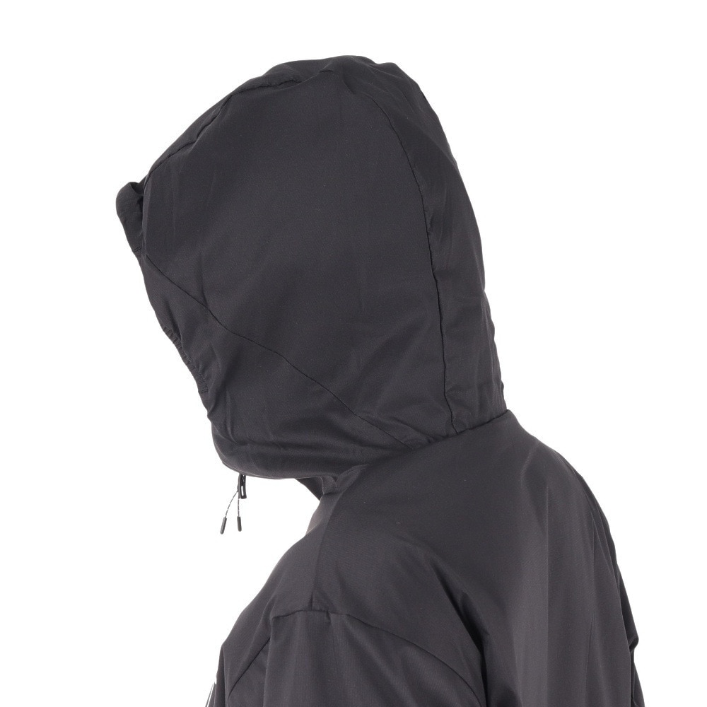デサント（DESCENTE）（メンズ）AIR THERMOTION フルジップフーディー DMMWJF32 BK
