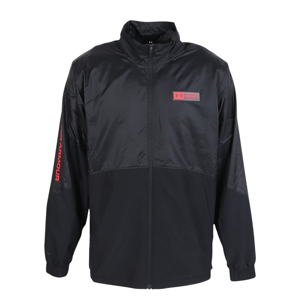 アンダーアーマー（UNDER ARMOUR）（メンズ）トリコット ラインド ウーブン ジャケット 6007739 001