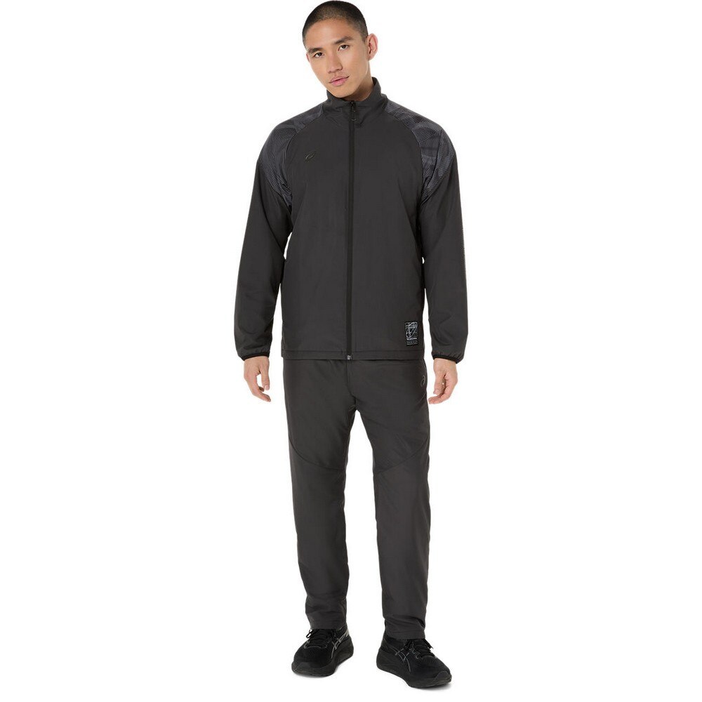 アシックス（ASICS）（メンズ）裏トリコットグラフィック ウインドブレーカージャケット 2031F175.001