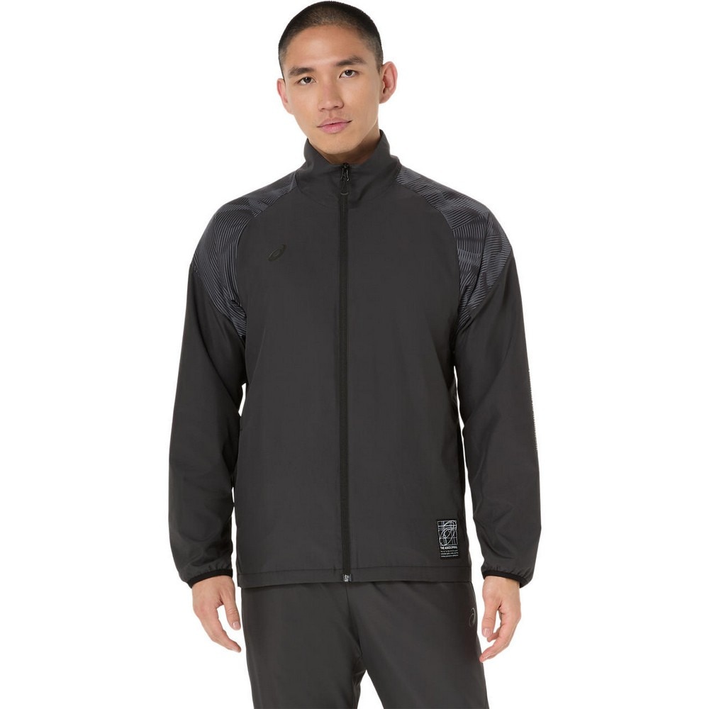 アシックス（ASICS）（メンズ）裏トリコットグラフィック ウインドブレーカージャケット 2031F175.001